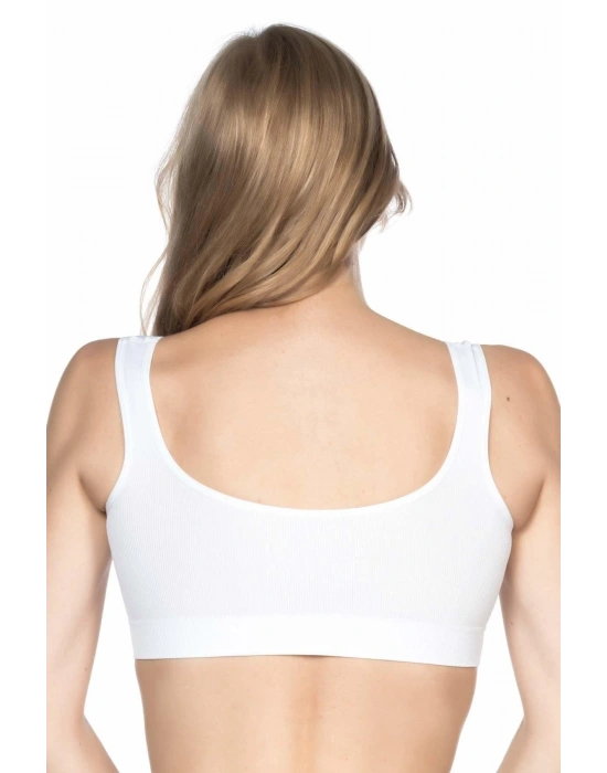 BEYAZ MI Emay 4005 Soft Kalın Askı Büstiyer