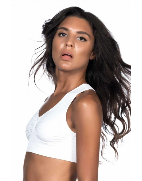BEYAZ MI Emay 4011 Sporcu Toparlayıcı Büstiyer