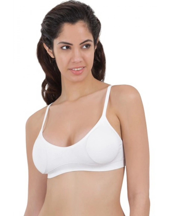 BEYAZ MI Emay 4020 Pedli İnce Askılı Büstiyer