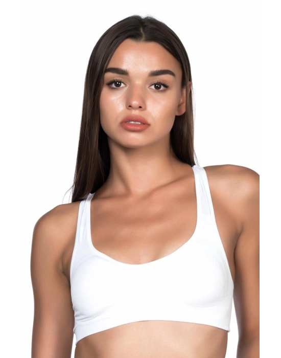 BEYAZ MI Emay 4025 Pedli Sporcu Büstiyer