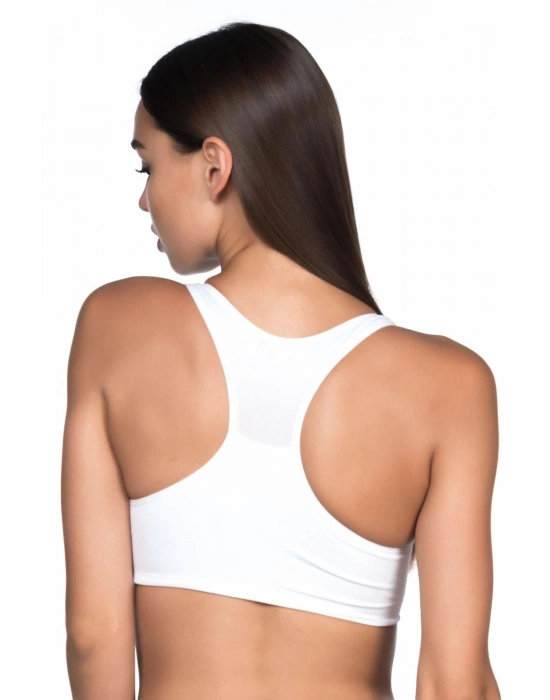 BEYAZ MI Emay 4025 Pedli Sporcu Büstiyer