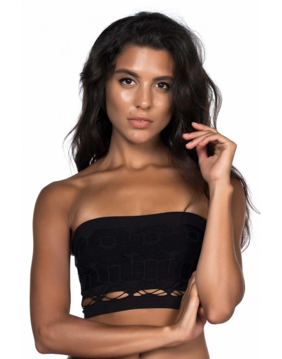 BEYAZ MI Emay 4050 Double Örgü Toparlayıcı Straplez Büstiyer