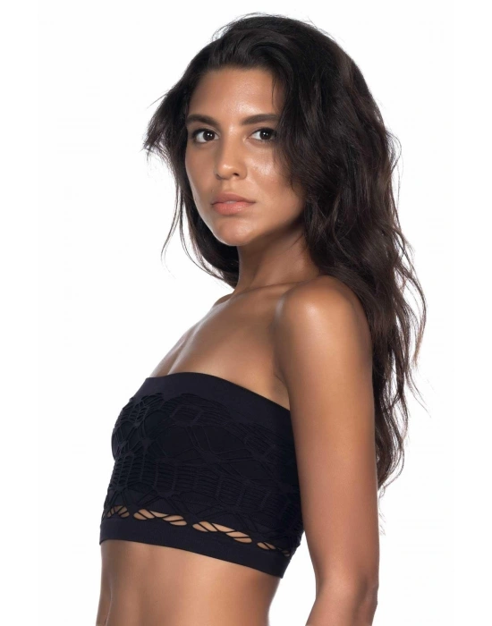 BEYAZ MI Emay 4050 Double Örgü Toparlayıcı Straplez Büstiyer