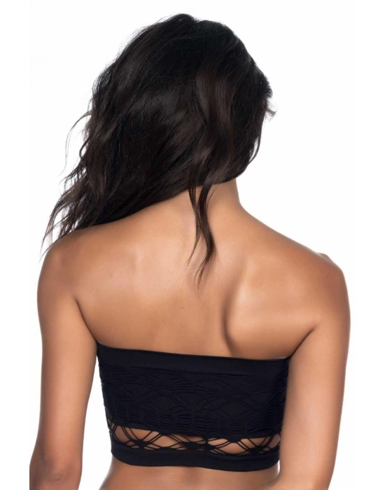 BEYAZ MI Emay 4050 Double Örgü Toparlayıcı Straplez Büstiyer