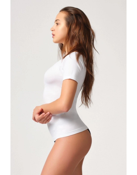 BEYAZ MI Emay 5004 Soft Yarım Kollu Atlet