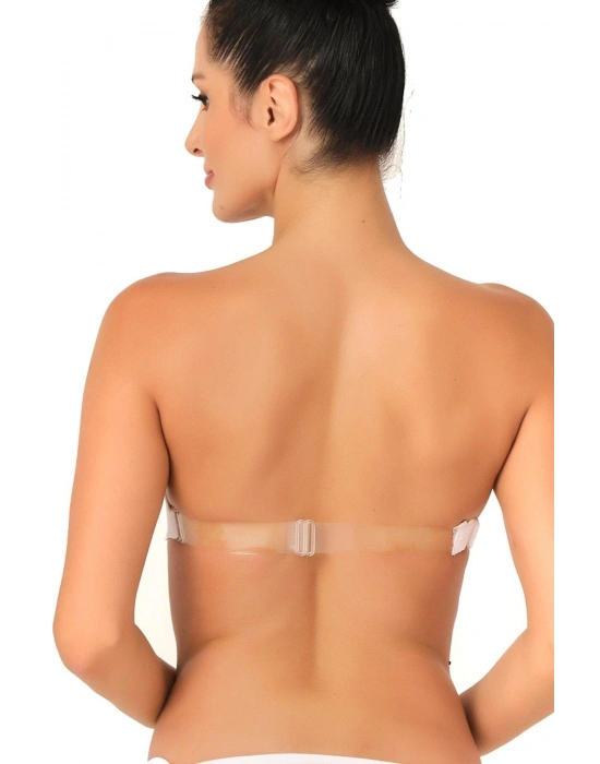BEYAZ MI Emay 701 Şeffaf Askılı Sütyen