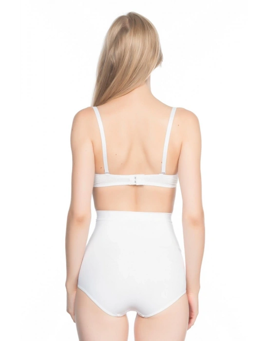BEYAZ MI Emay 7024 Yüksek Bel Slip Korse