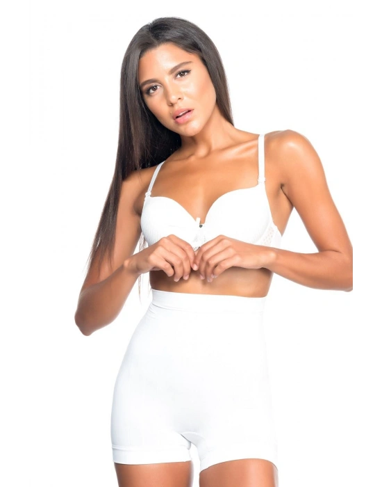 BEYAZ MI Emay 7027 Düşük Bel Boxer Korse