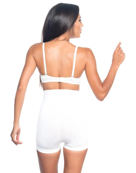 BEYAZ MI Emay 7027 Düşük Bel Boxer Korse