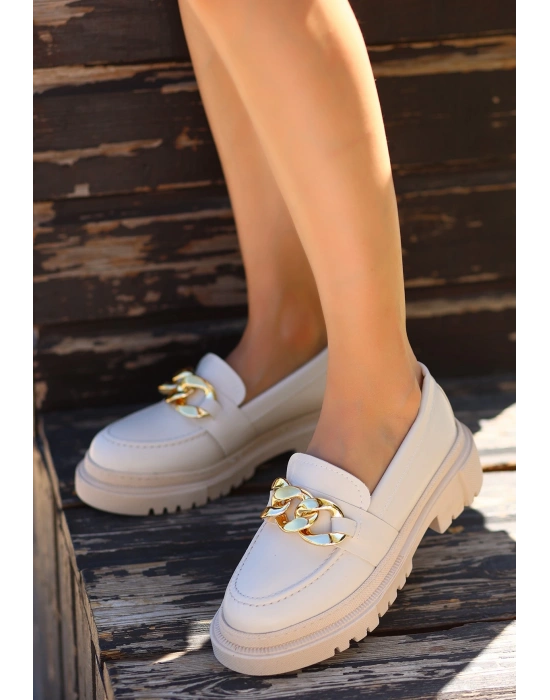 Biga Ten Cilt Ayakkabı Kadın Babet