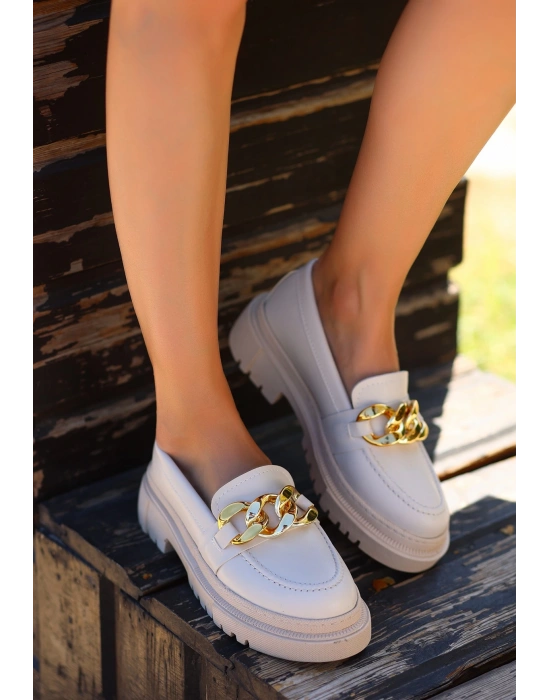 Biga Ten Cilt Ayakkabı Kadın Babet