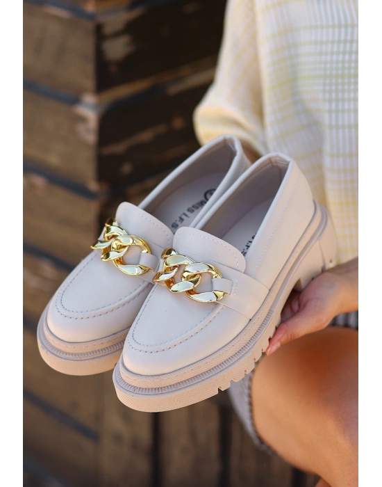 Biga Ten Cilt Ayakkabı Kadın Babet