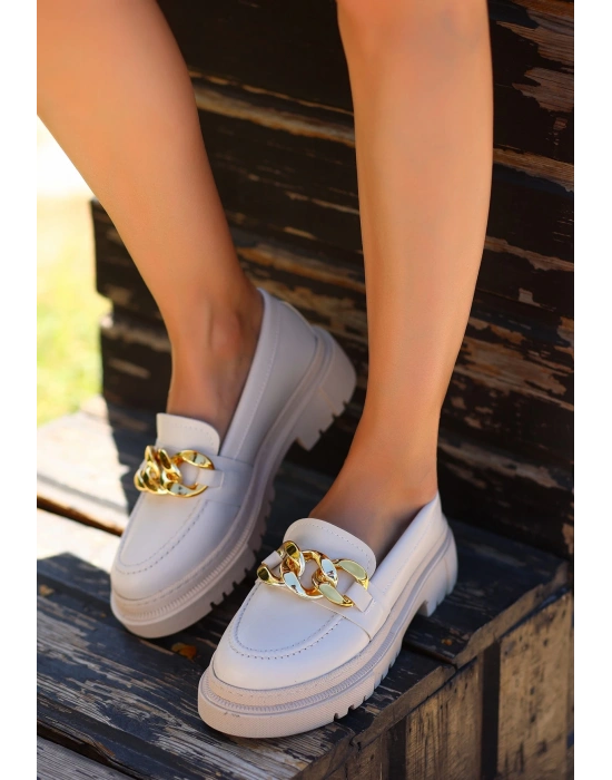 Biga Ten Cilt Ayakkabı Kadın Babet