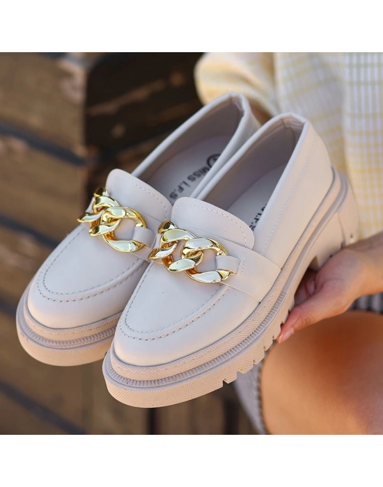 Biga Ten Cilt Ayakkabı Kadın Babet