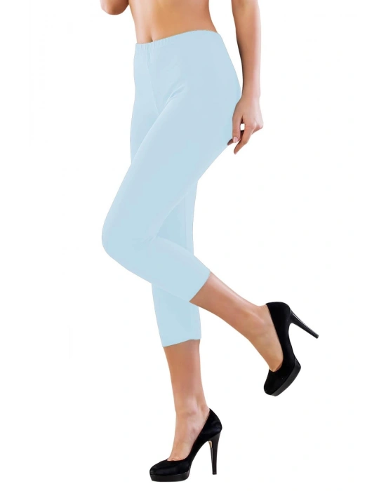 BUZ MAVİSİ MI Emay 7600 Likralı Kapri Tayt