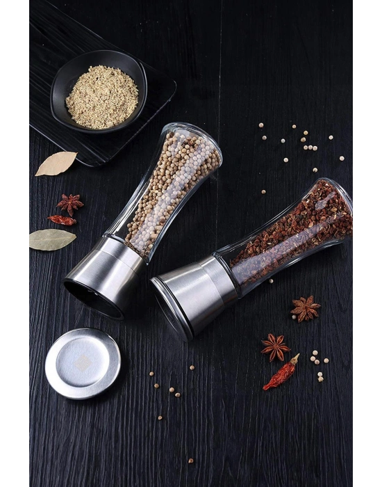 Cam Metal Kapaklı Baharat Öğütücü 250 ml