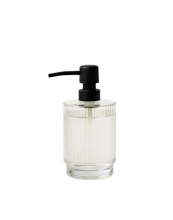 Cam Şeffaf Sıvı Sabunluk 200 ml Banyo Lavabo