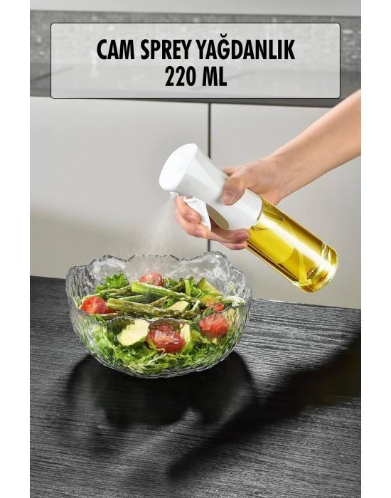 Cam Sprey Yağdanlık Beyaz 220 ML