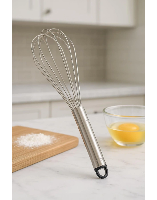 Çelik Büyük Yumurta Çırpıcı 32 cm