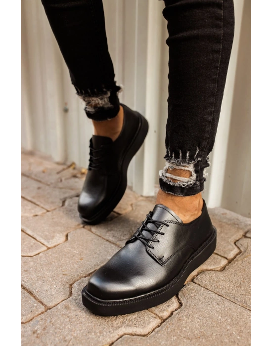 CH001 - FST Classic Lace Erkek Ayakkabı SIYAH