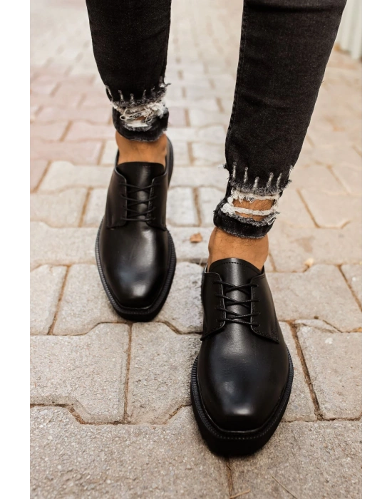 CH001 - FST Classic Lace Erkek Ayakkabı SIYAH