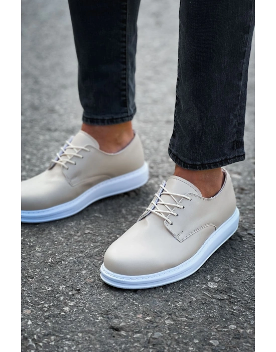 CH003 - CBT Pelle Classica Erkek Ayakkabı BEJ