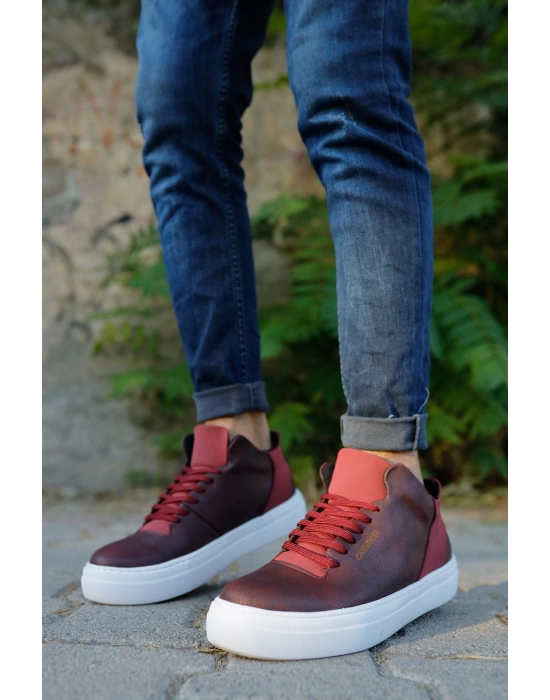 CH004 - CBT Hıde Erkek Ayakkabı BORDO