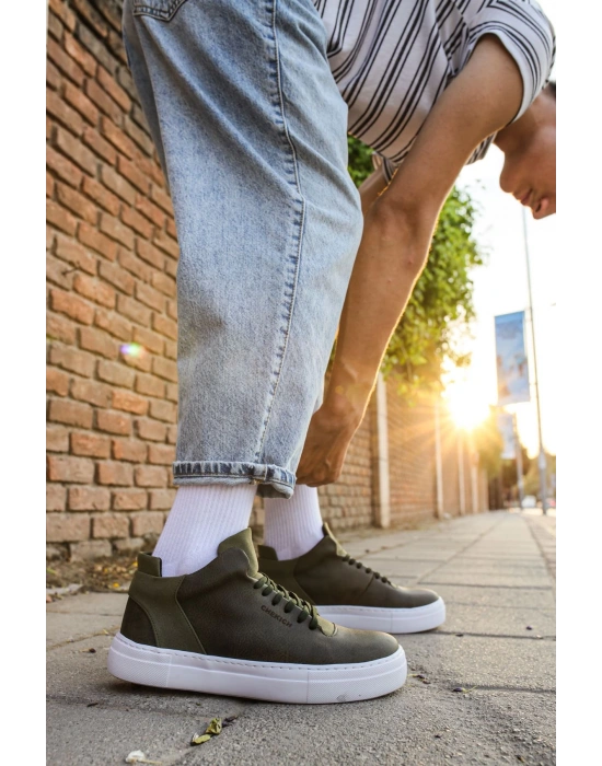 CH102 Stealht Kare Erkek Çanta SIYAH/TABA