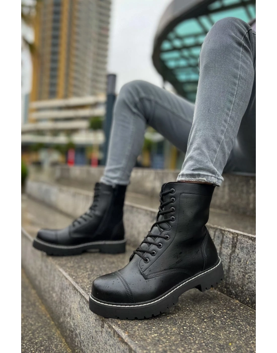 CH009 - FST Military Erkek Bot SIYAH