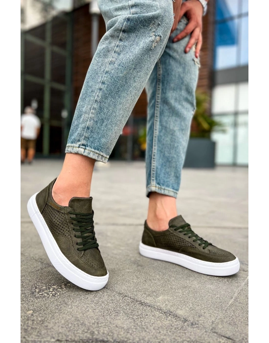 Ch015 Cbt First Edition Erkek Ayakkabı Haki Erkek Günlük Ayakkabı