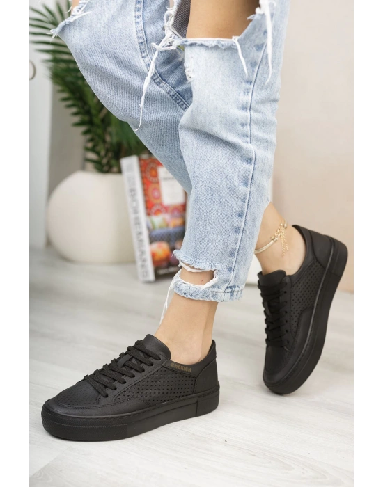 CNT009 Cilt Deri Kadın Yan Omuz Çantası SIYAH