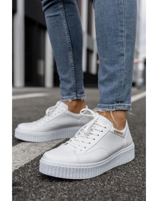 CH017 - FBT Pyramid Erkek Ayakkabı BEYAZ