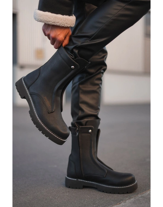 CH027 - CST Quebec Erkek Bot SIYAH