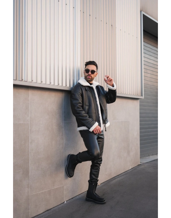 CH027 - CST Quebec Erkek Bot SIYAH