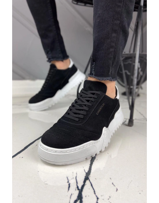 CH037 - SBT Erkek Ayakkabı SIYAH/BEYAZ