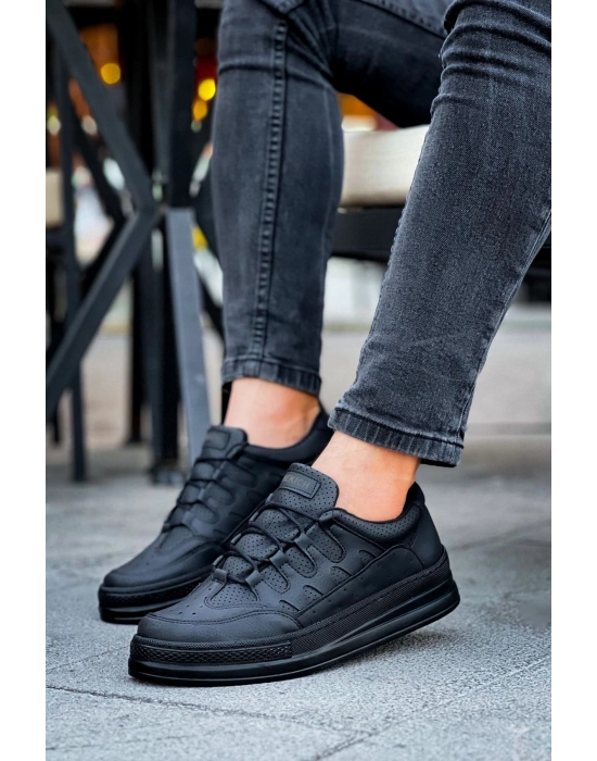 Ch040 Cst C-rey Erkek Ayakkabı Siyah Erkek Günlük Ayakkabı