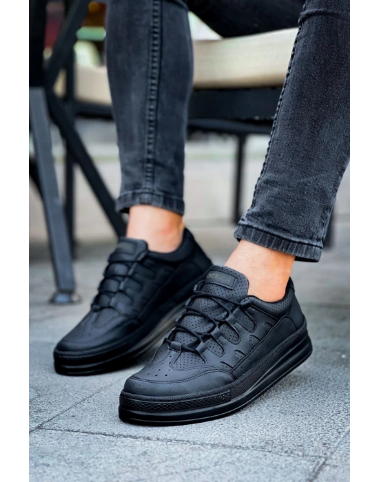 Ch040 Cst C-rey Erkek Ayakkabı Siyah Erkek Günlük Ayakkabı