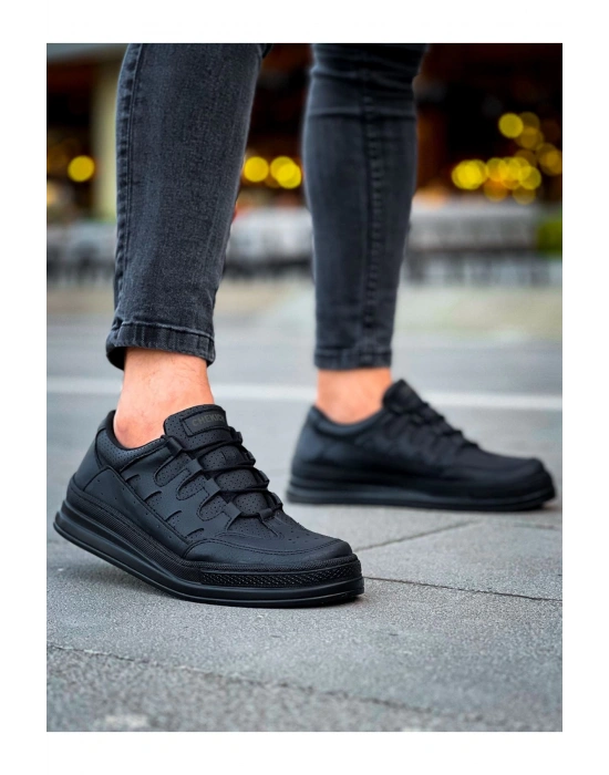 Ch040 Cst C-rey Erkek Ayakkabı Siyah Erkek Günlük Ayakkabı