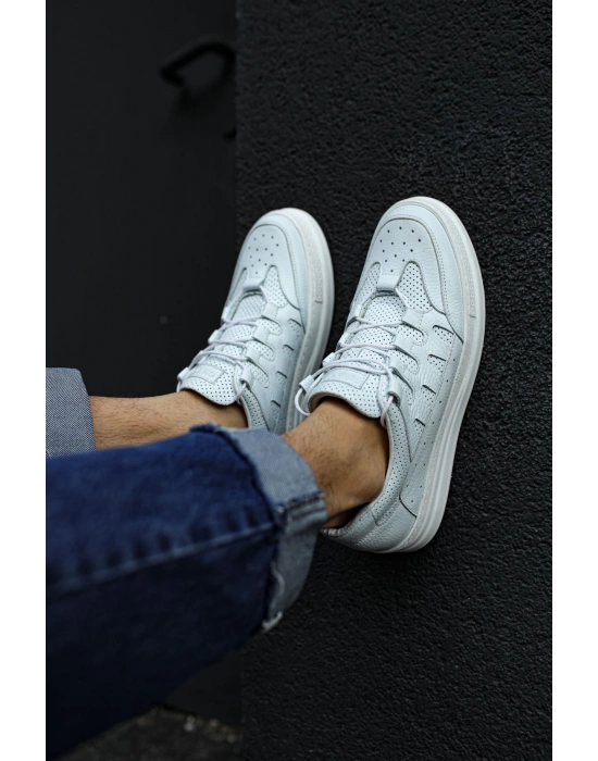 Ch040 Dbt C-rey Deri Erkek Ayakkabı Beyaz Erkek Spor Ayakkabı