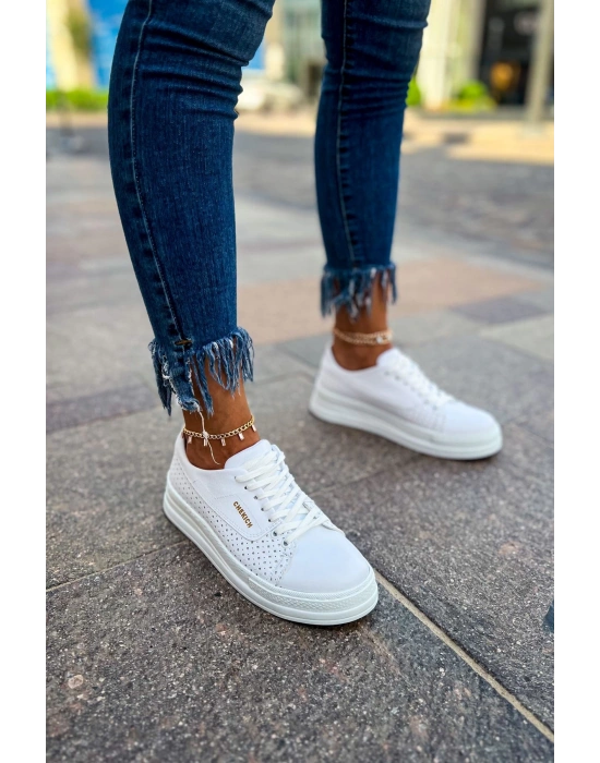 Ch043 Cbt Cowien Kadın Ayakkabi Beyaz Kadın Spor Ayakkabı