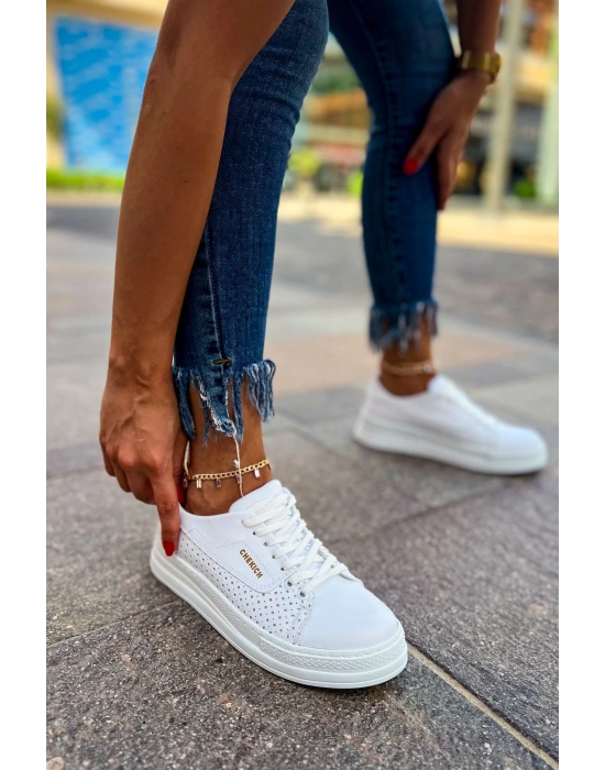 Ch043 Cbt Cowien Kadın Ayakkabi Beyaz Kadın Spor Ayakkabı