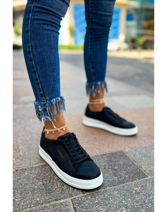 Ch043 Cbt Cowien Kadın Ayakkabi Siyah Kadın Spor Ayakkabı