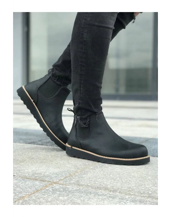 Ch045 Cst Chealse Erkek Siyah Erkek Bot