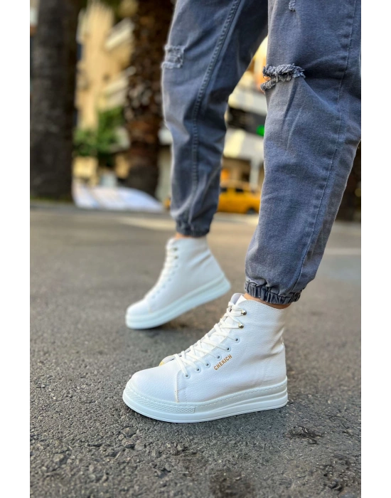 CH055 - CBT Between Erkek Bot BEYAZ