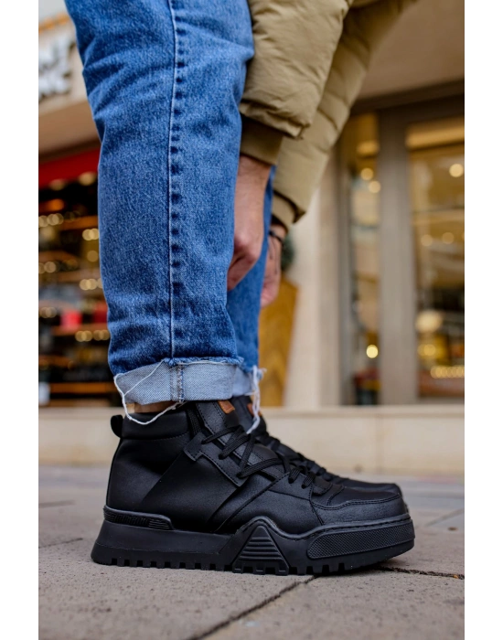 CH057 - GSST Ghost Line Erkek Bot SIYAH/SIYAH