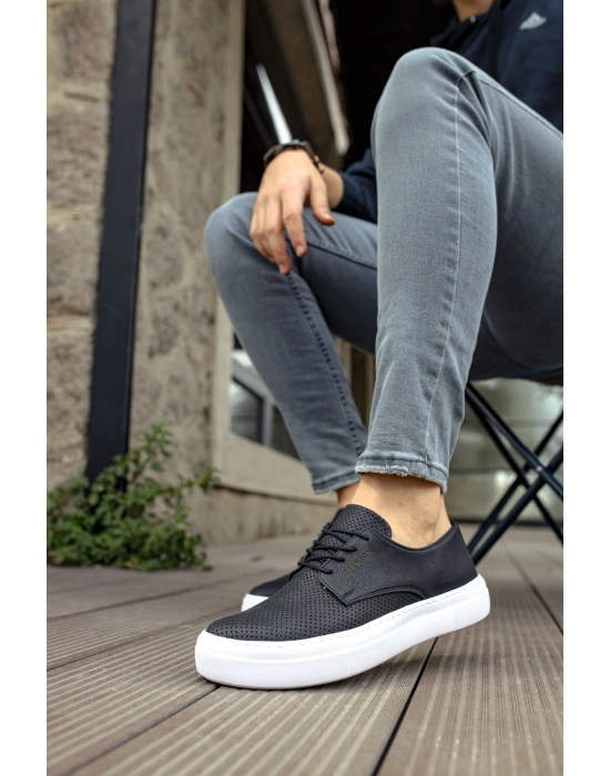 CH061 - CBT Rex Erkek Ayakkabı SIYAH