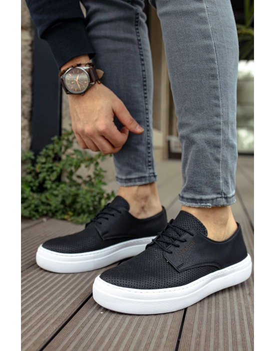 CH061 - CBT Rex Erkek Ayakkabı SIYAH