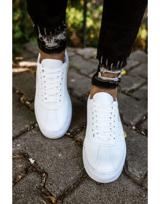 CH063 - Star-X CBT Erkek Ayakkabı BEYAZ