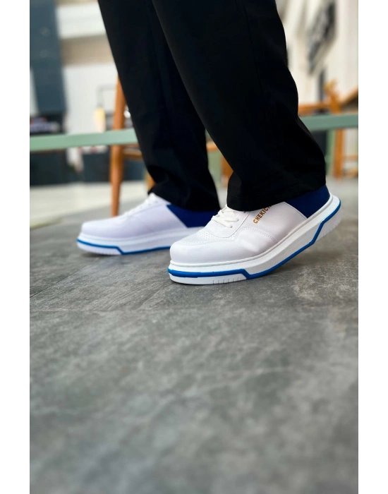Ch075 Cbt Signature Erkek Ayakkabı Beyaz / Sax Mavi Erkek Spor Ayakkabı