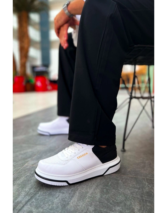 CH075 - CBT Signature Erkek Ayakkabı BEYAZ/SIYAH